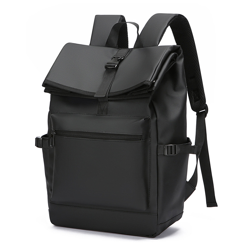 2025新款大容量时尚电脑包大学生通勤双肩包休闲男士商务旅行背包